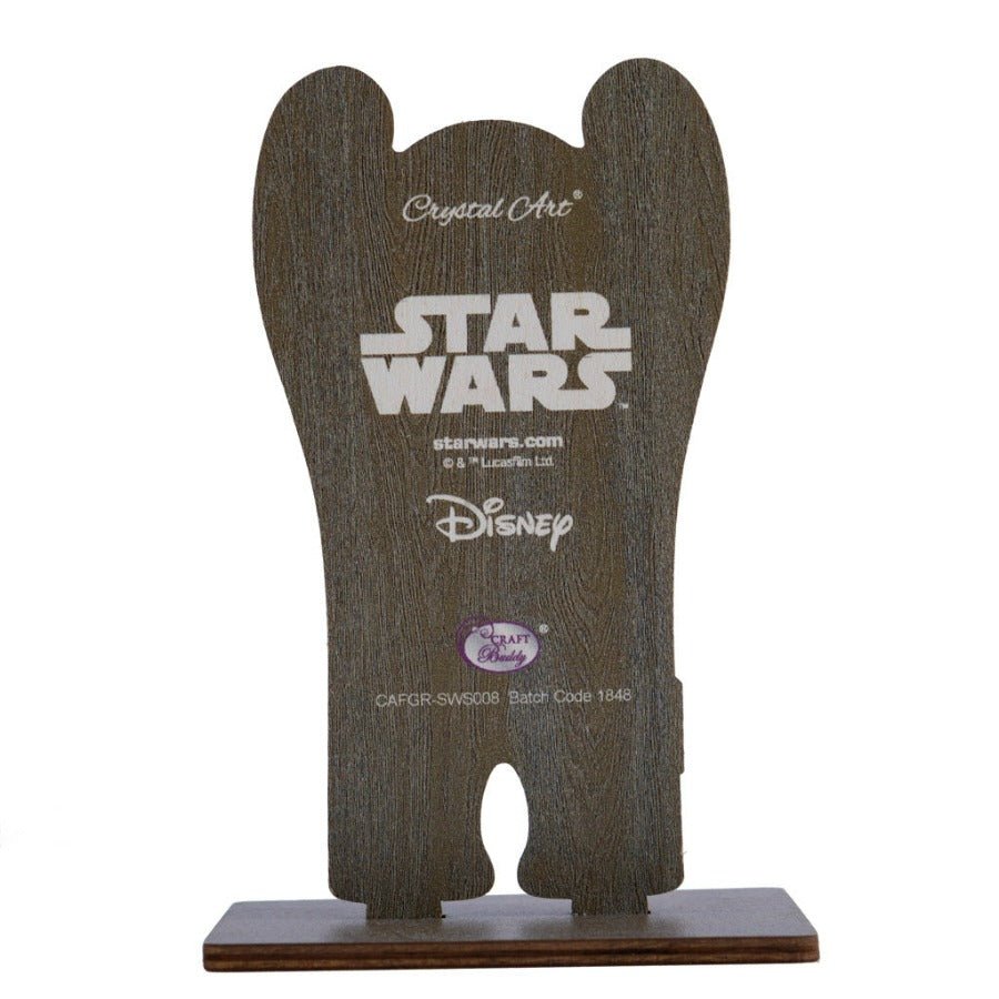 Chewbacca Star Wars crystal art buddy back