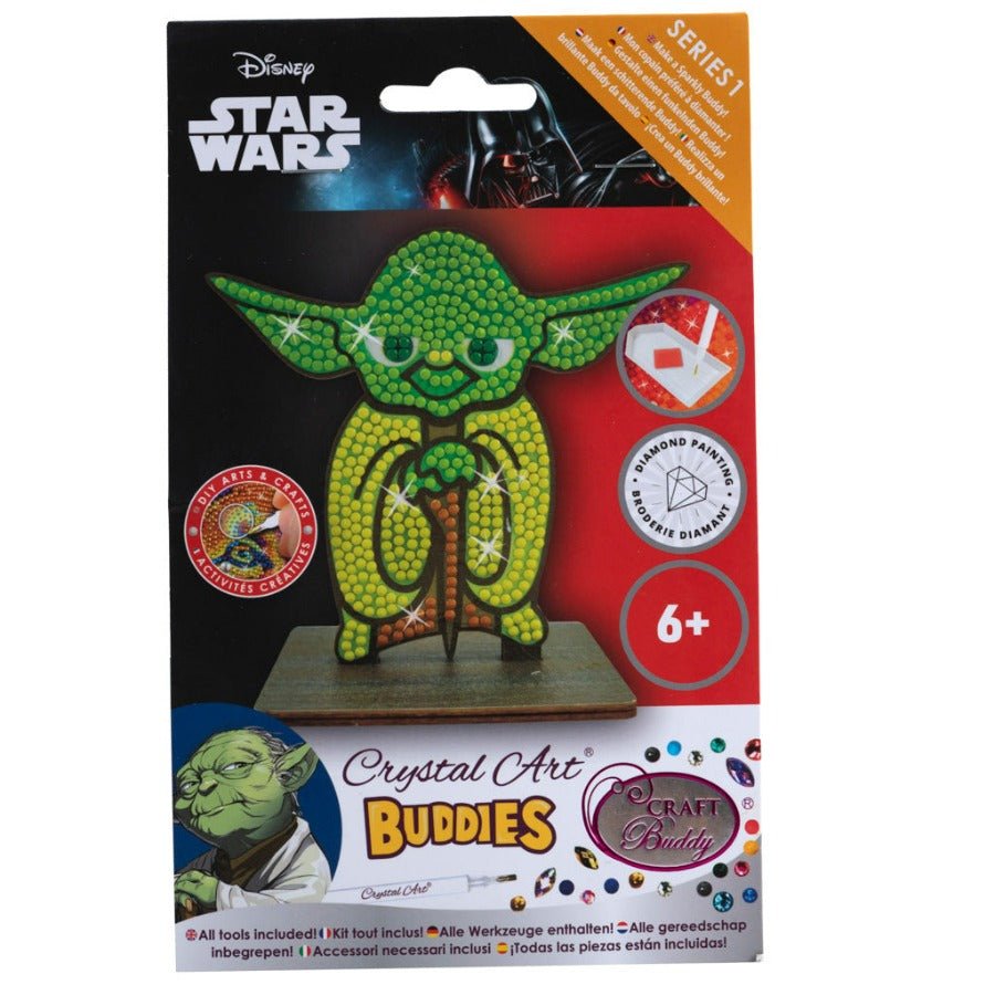 Yoda Star Wars crystal art buddy front packaging