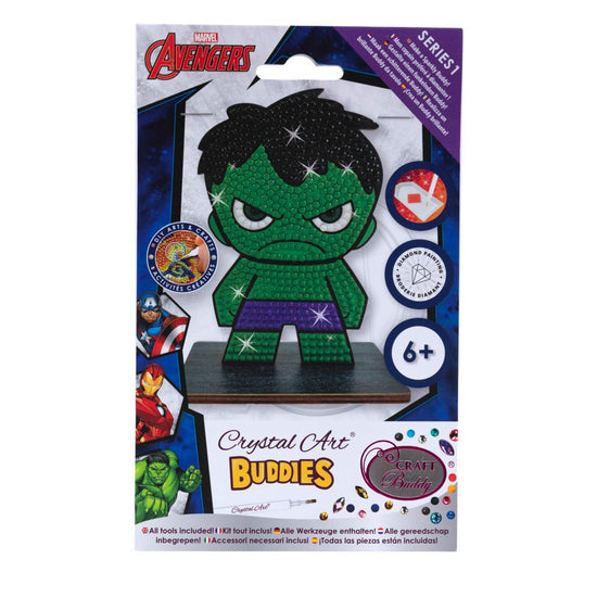 "Hulk" Crystal Art Buddies MARVEL Series 1