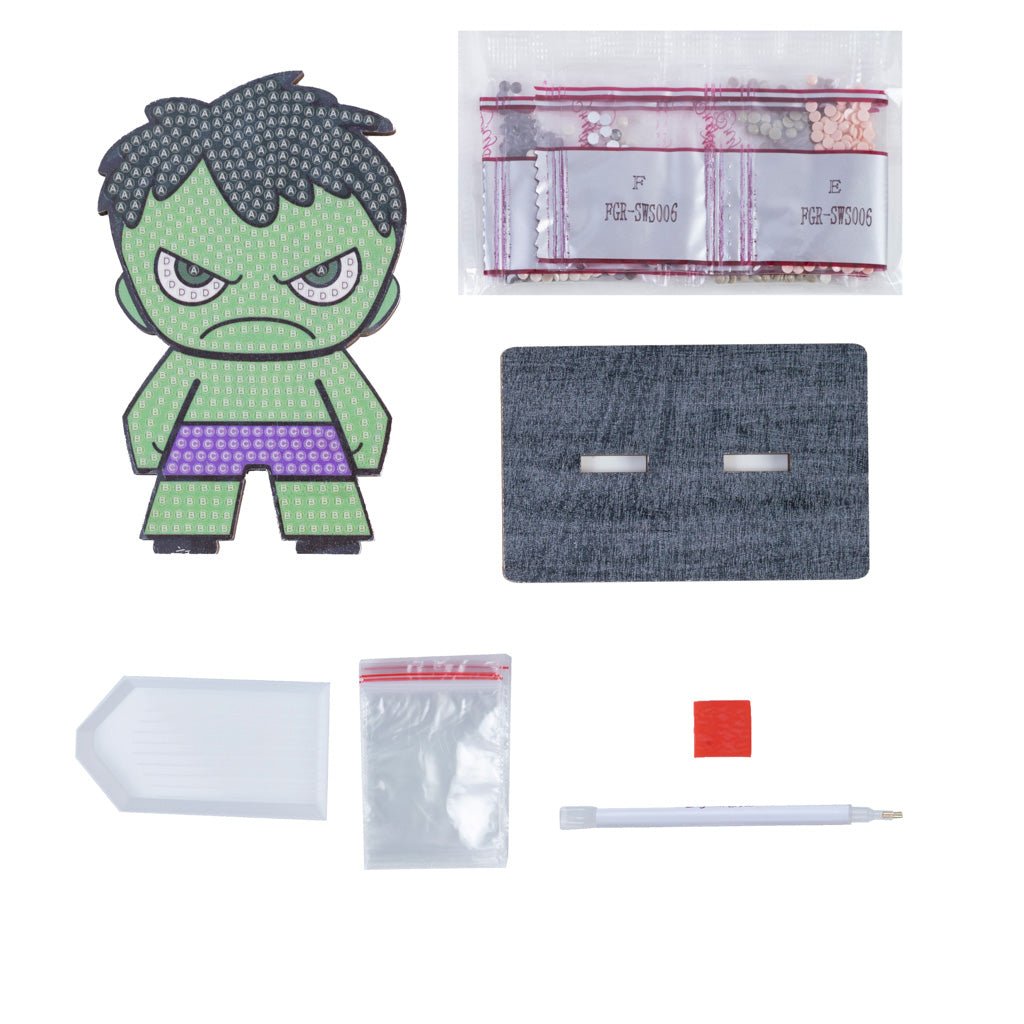"Hulk" Crystal Art Buddies MARVEL Series 1