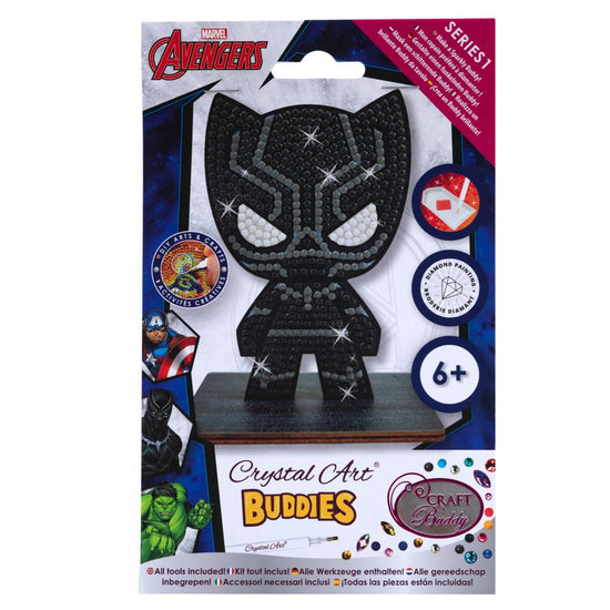 Black Panther Marvel crystal art buddy front packaging