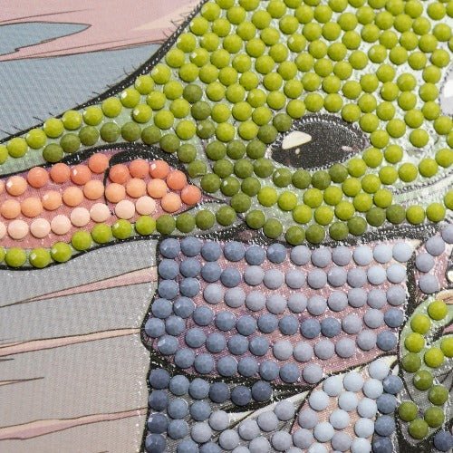 Grogu 18x18cm Crystal Art Card - Close Up