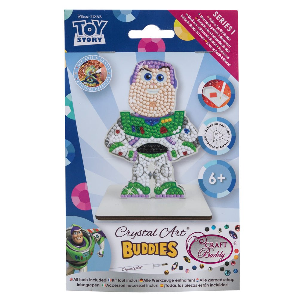Buzz Lightyear Toy Story cyrstal art buddy front packaging