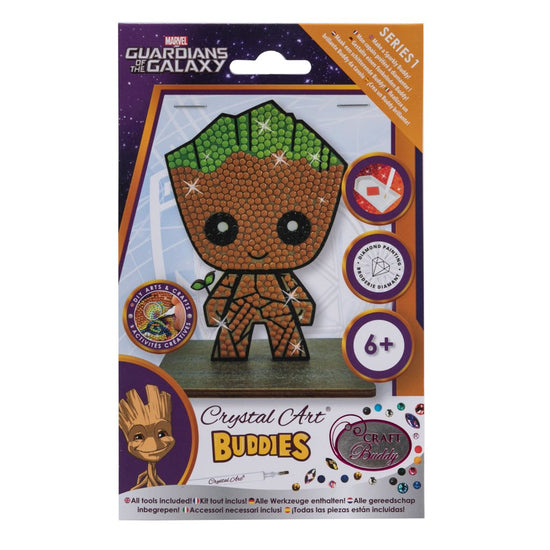 "Groot" Crystal Art Buddy MARVEL Series 1