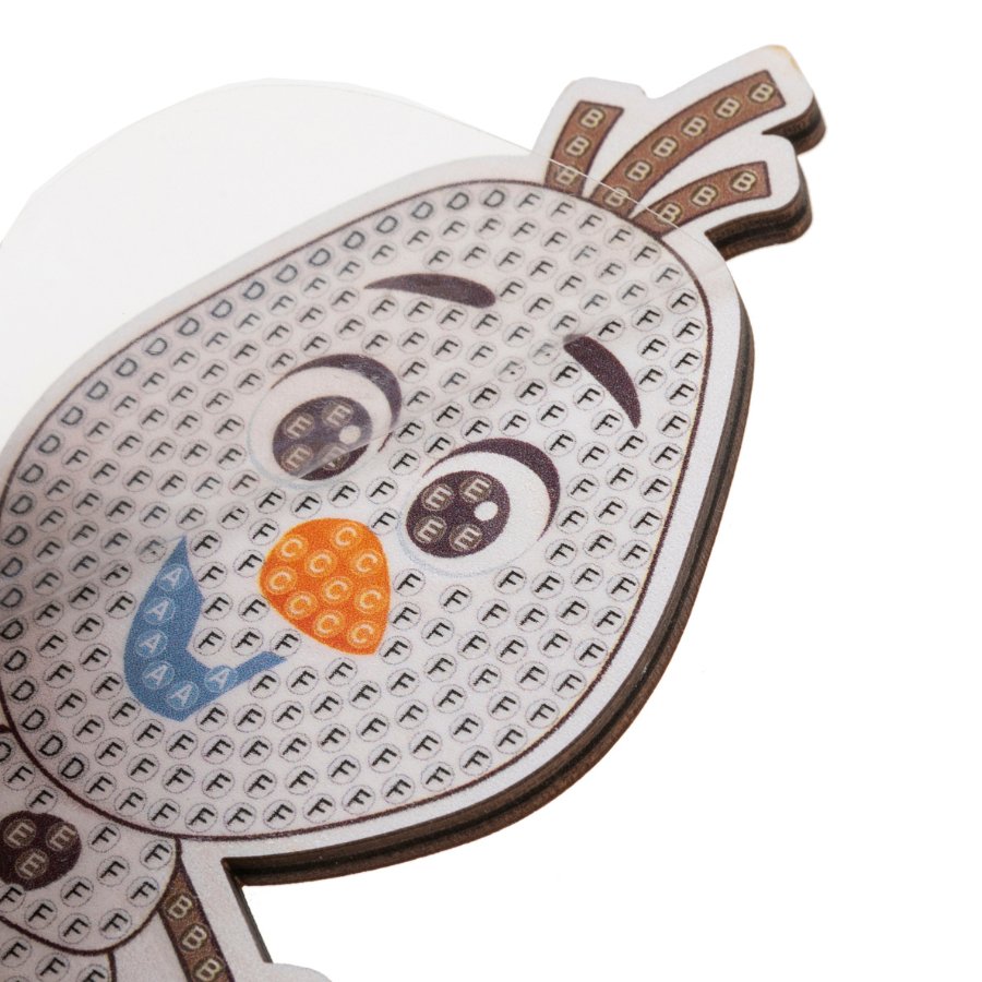 "Olaf" Crystal Art Buddies Disney Series 3 Before