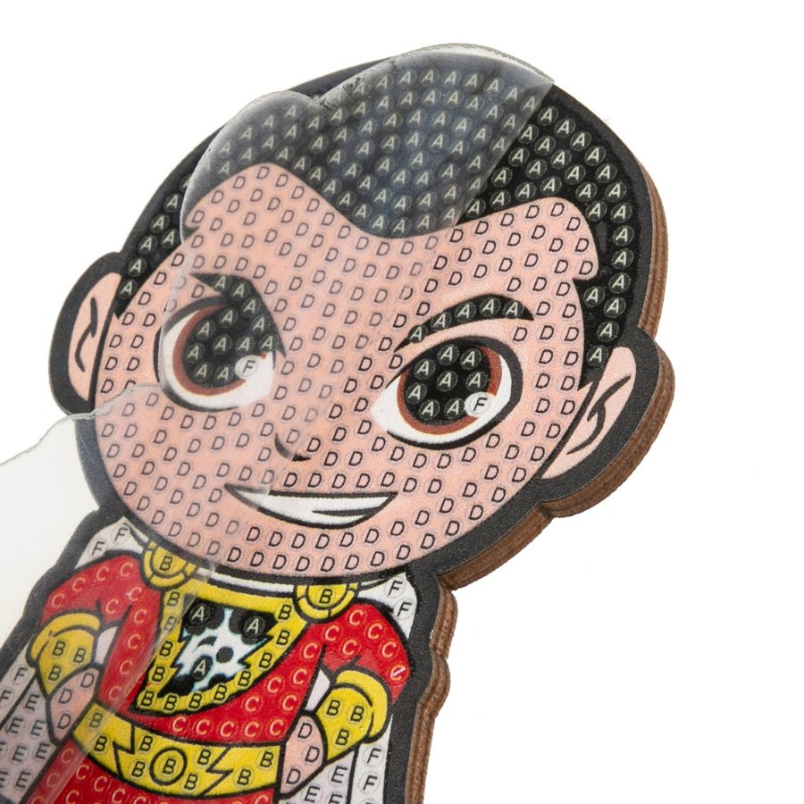 "Shazam" Crystal Art Buddies DC Series 3 Before