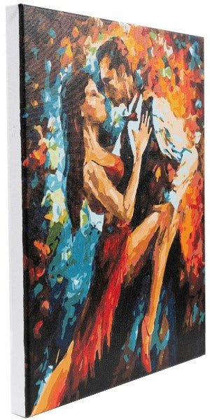 "Kiss Melody" Paint by Numb3rs 30x40cm Framed Kit - Side