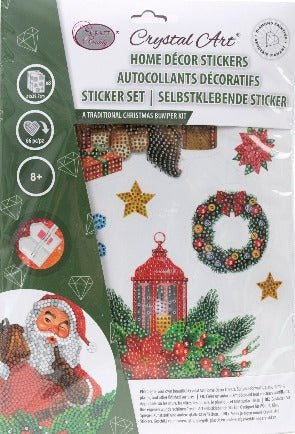 Craft Buddy Crystal Art Wall Sticker Sheets - Front Packaging