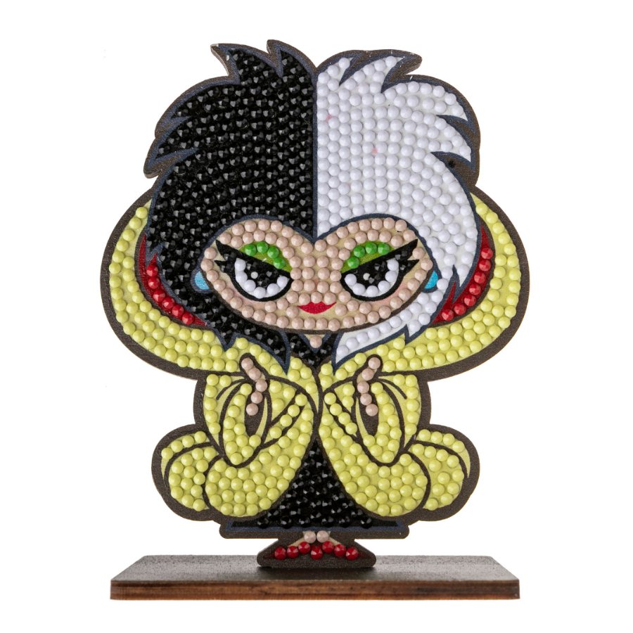 "Cruella" Crystal Art Buddies Disney Series 2 Front View