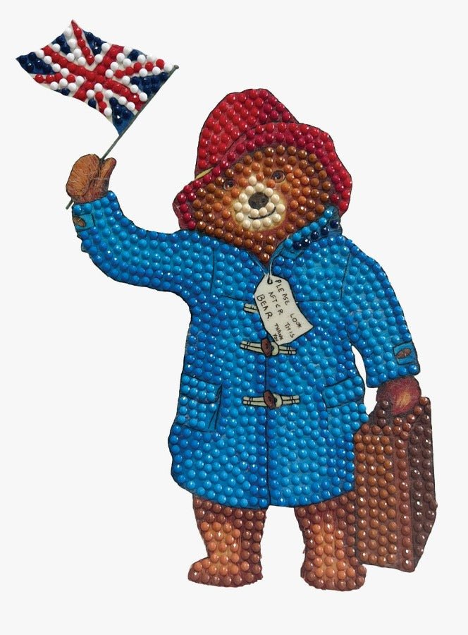 Paddington Bear Crystal Art Sticker, A5 size