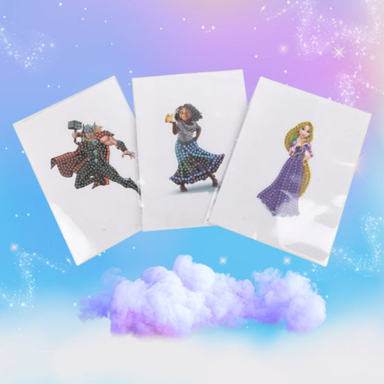 Disney 100 Crystal Art Sticker Pack