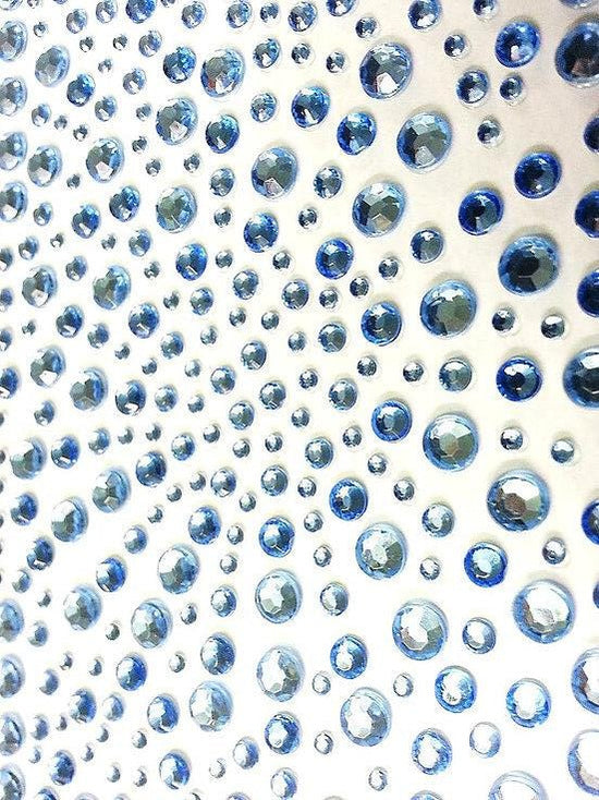 325 x 2,3,4,5mm Self Adhesive Gems