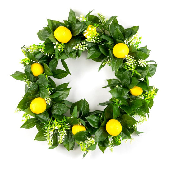 Forever Flowerz Lemon Wreath