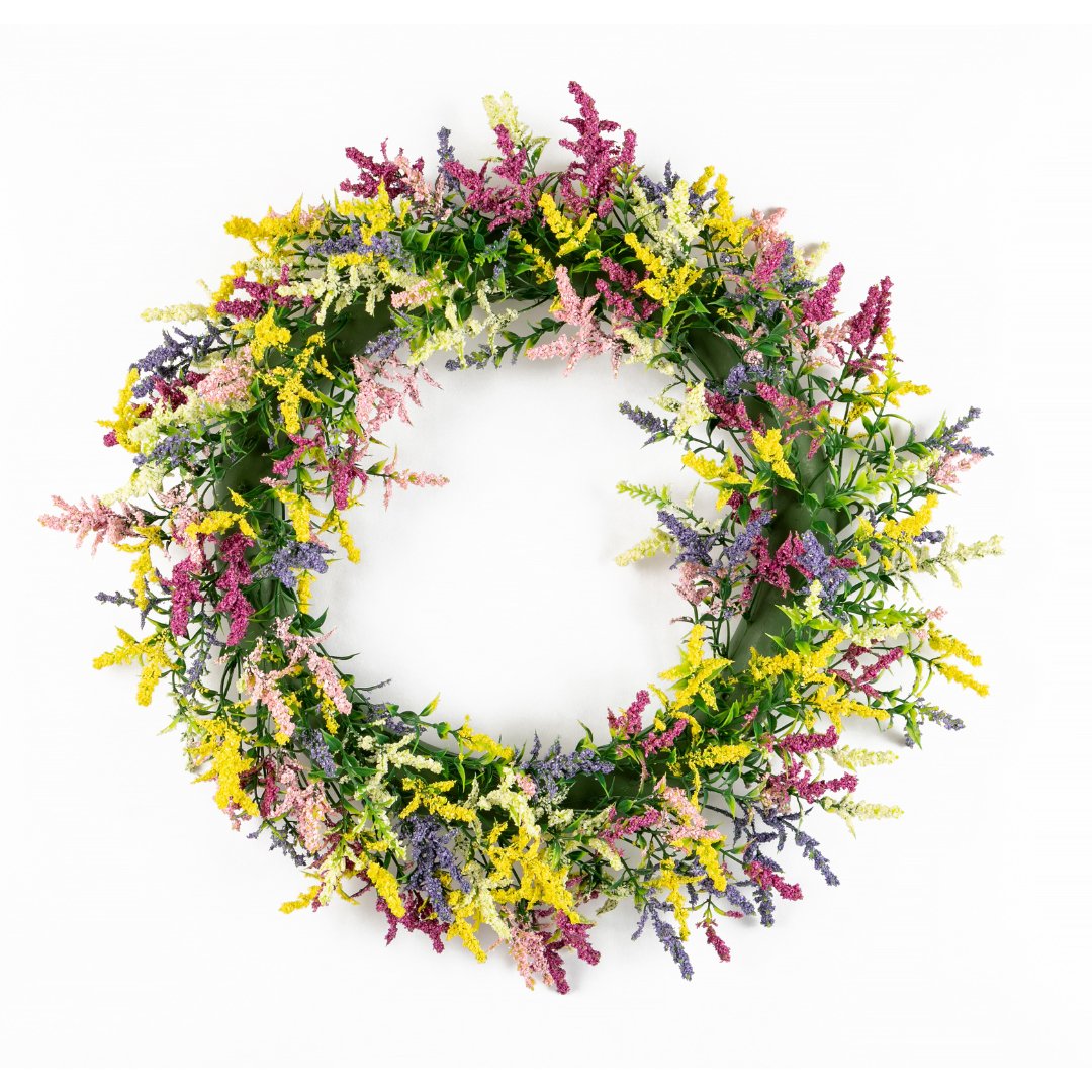 "Wild Meadow Wreath" Forever Flowerz 33cm