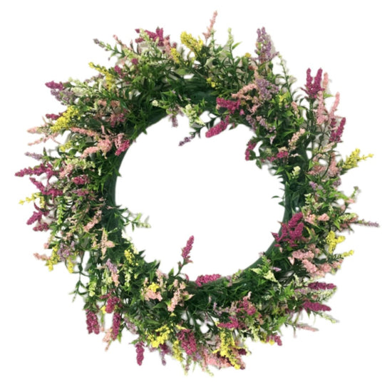 "Wild Meadow Wreath" Forever Flowerz 33cm