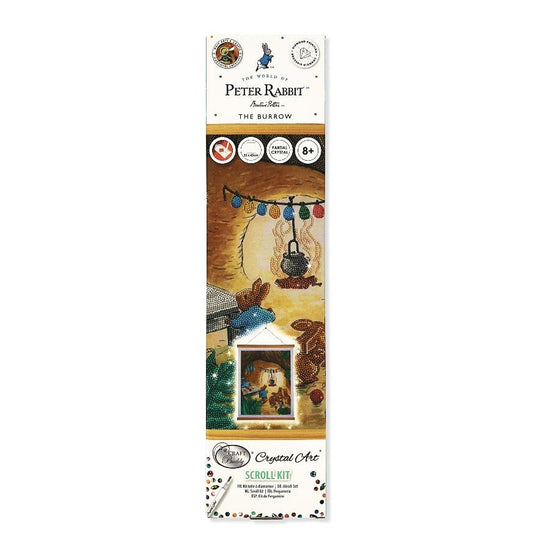 Crystal Art 35x45cm Scroll Kit - The Burrow