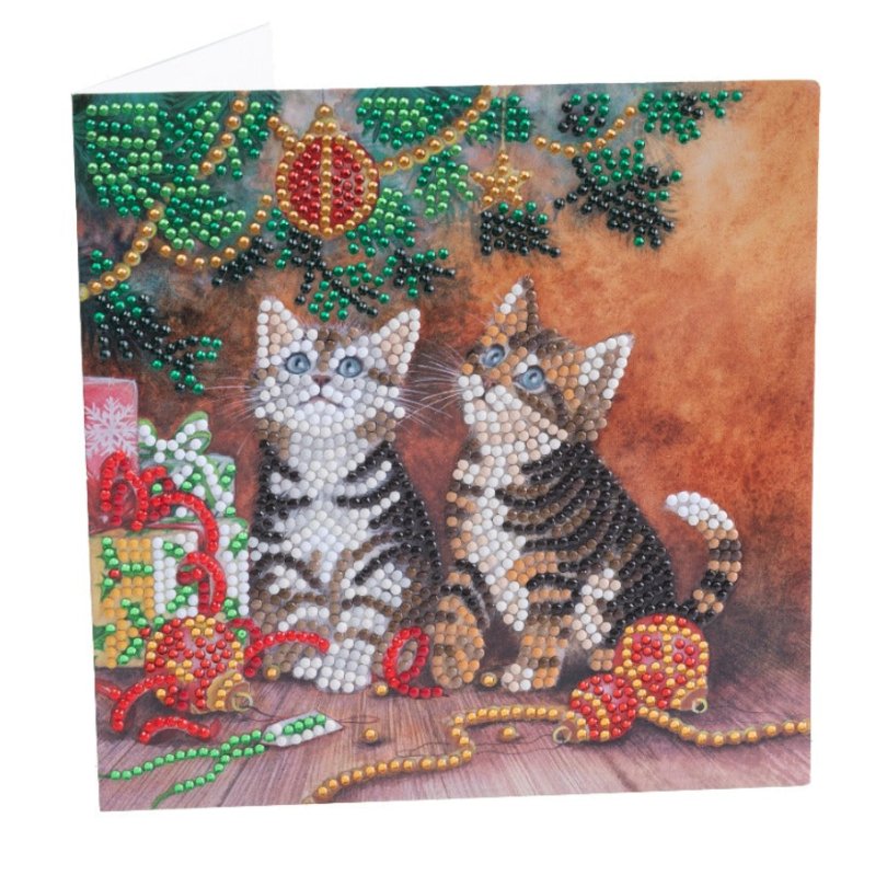 Magic of Christmas Crystal Art card