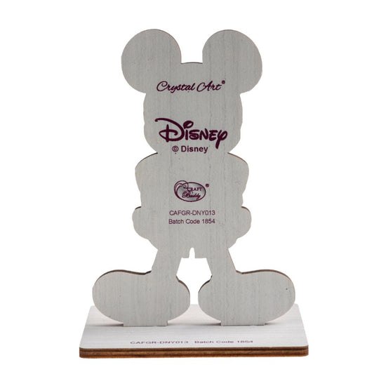 "Mickey" Crystal Art Buddies Disney Series 2 Back View