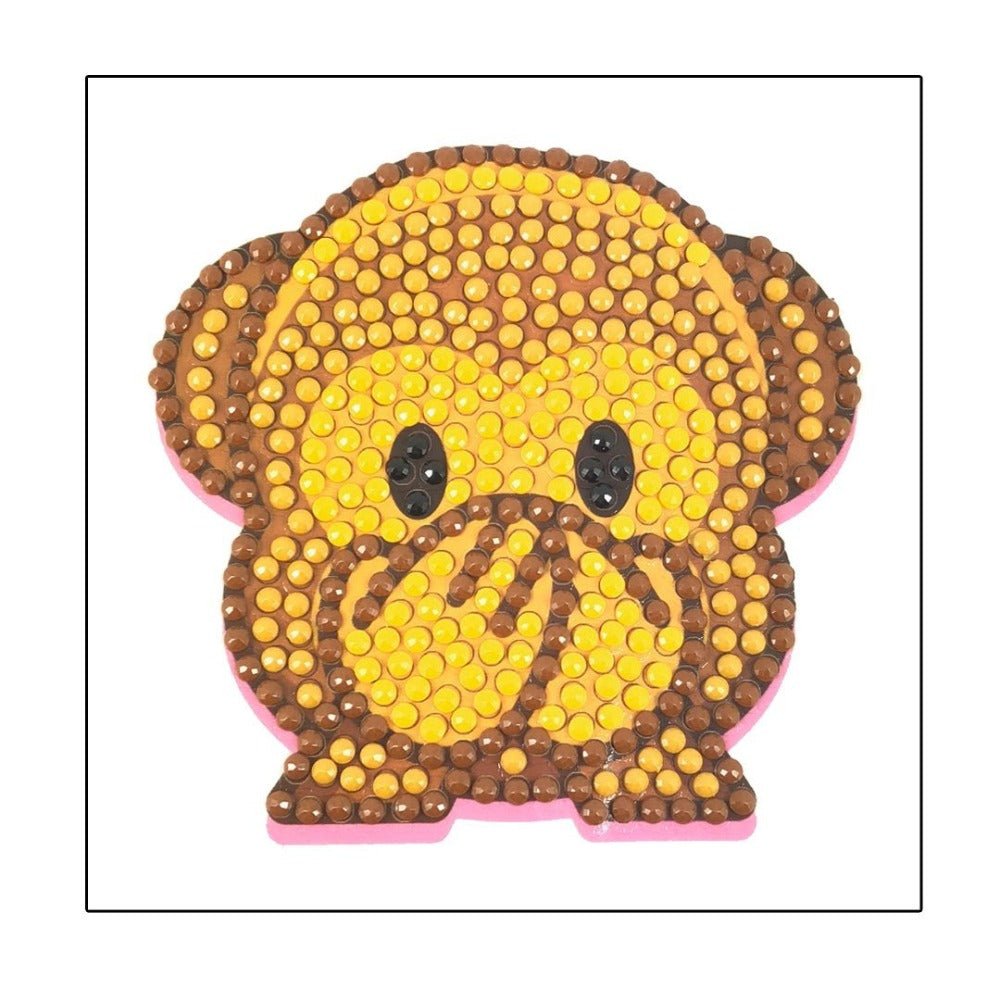 Monkey Crystal Art Motifs (With Tools)