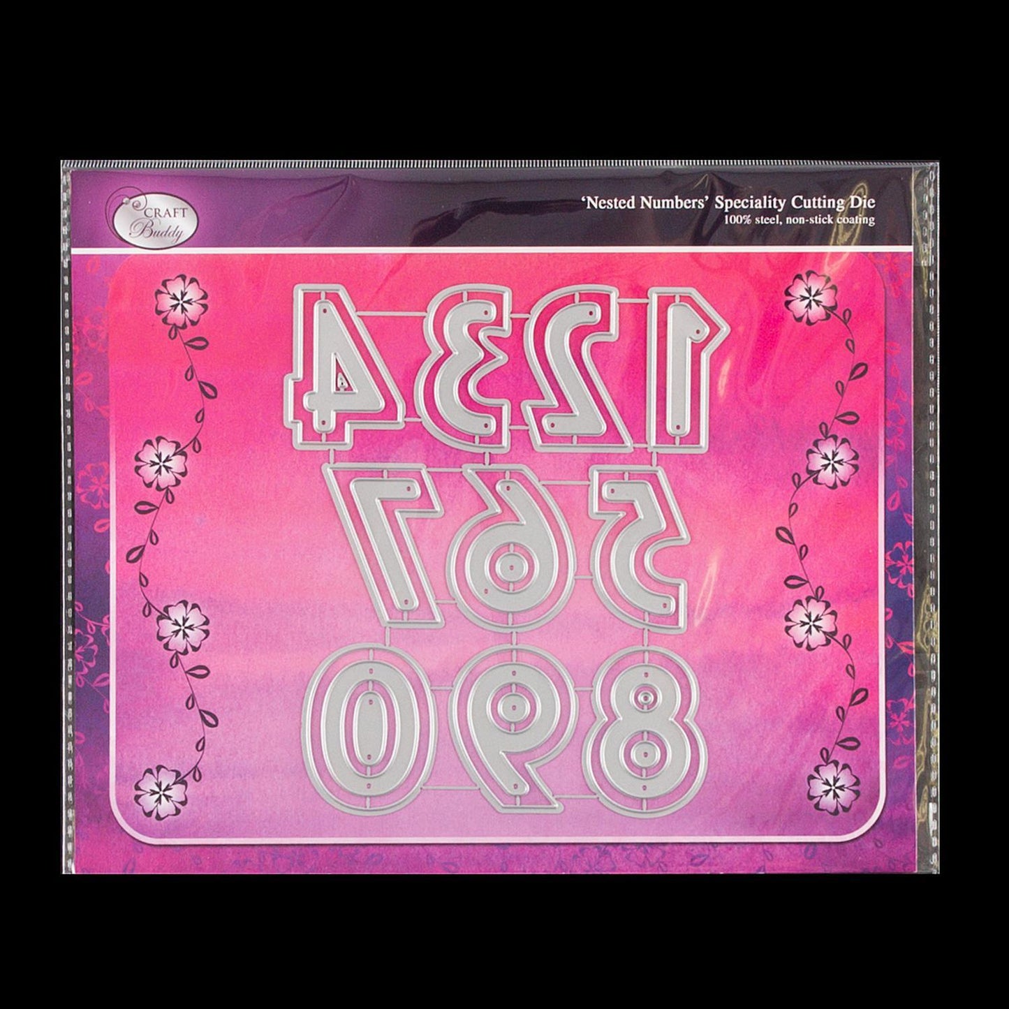 Craft Buddy Nested Number Die Set - 26 Dies