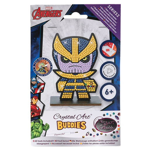 Thanos crystal art buddies marvel series 2 front packaging
