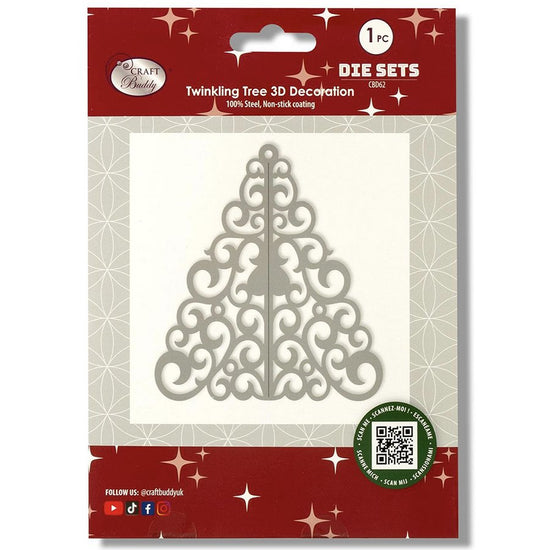 "Twinkling Tree" 3D Decoration Die Set